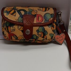 Dooney & Bourke Multicolor Bee Wristlet